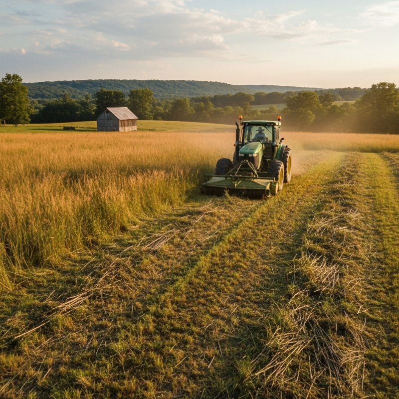 Local Bush Hogging pros at work